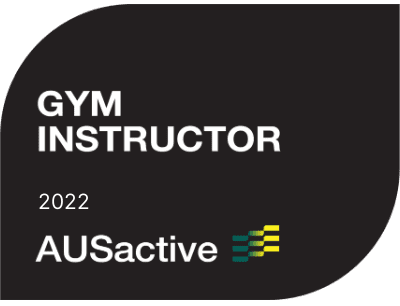 ausactive qualified gym instructor badge